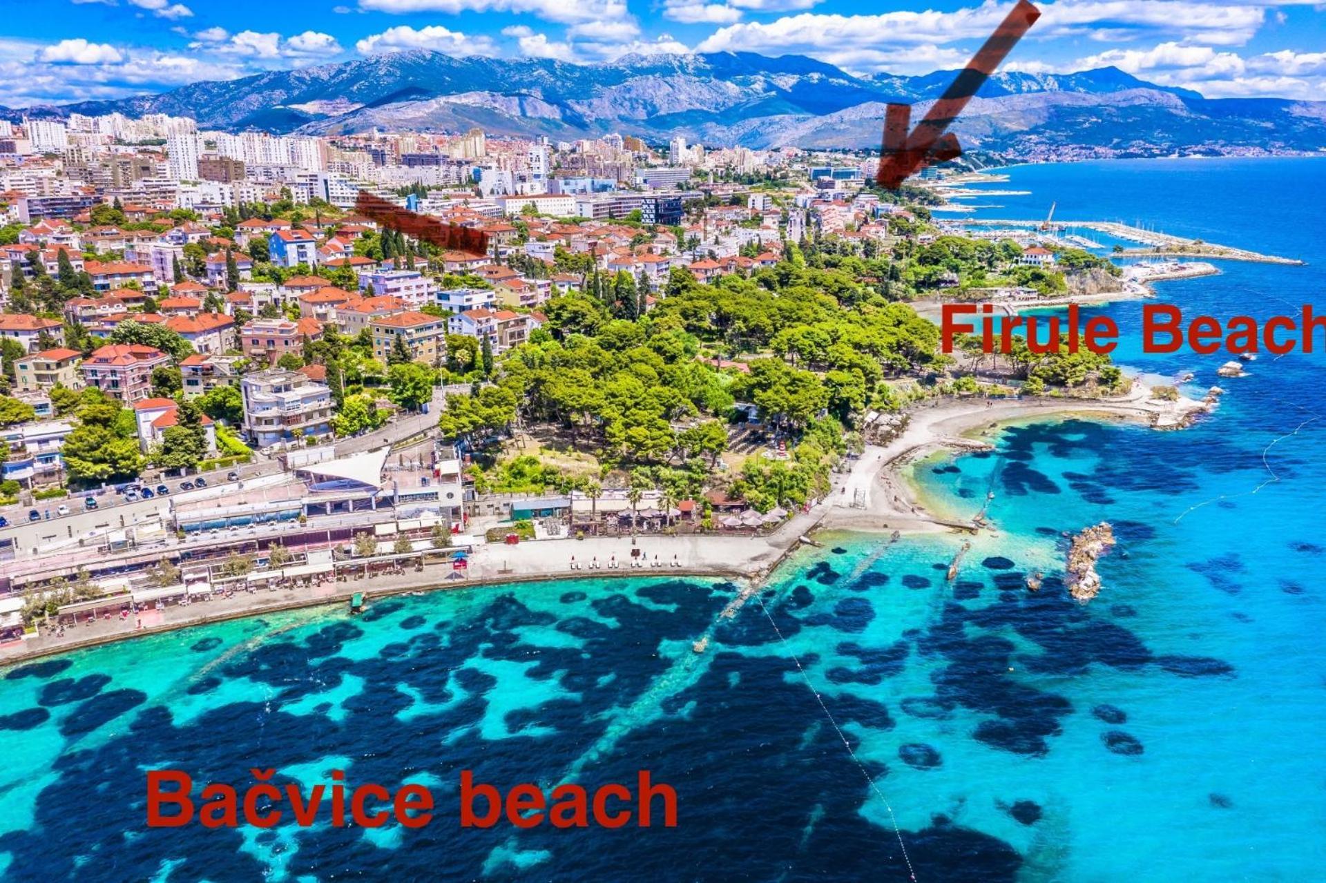ספליט Beachside Apartment Attico מראה חיצוני תמונה