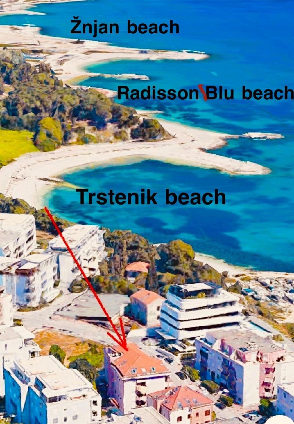 ספליט Beachside Apartment Attico מראה חיצוני תמונה